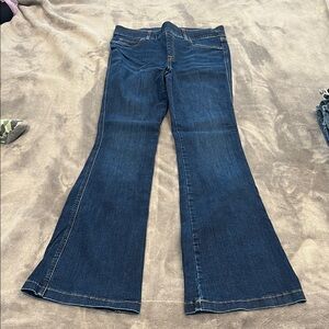 SPANX Dark Blue Flare Jeans